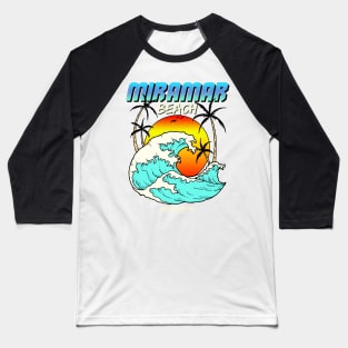 Miramar Beach Florida Walton County Emerald Coast Baseball T-Shirt